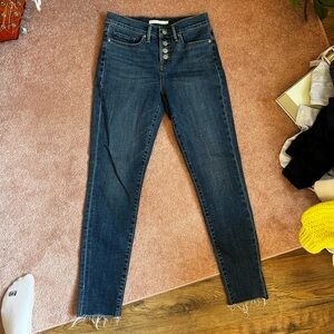 Levi's Women's Dark Blue Jeans